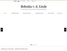 Tablet Screenshot of bolonkawelpen.ch